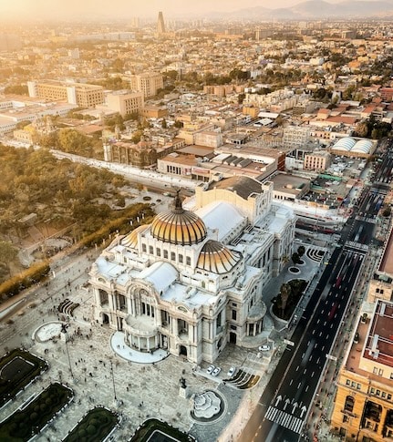 The vibrant capital of Mexico, Mexico city.